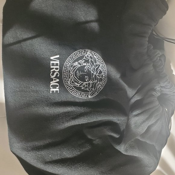 Versace Limited Production Yellow Bag Purse, Silk inner pouch - Picture 15 of 16